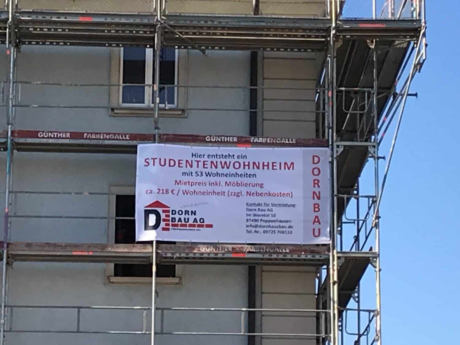 Studentenwohnheim DORNBAU