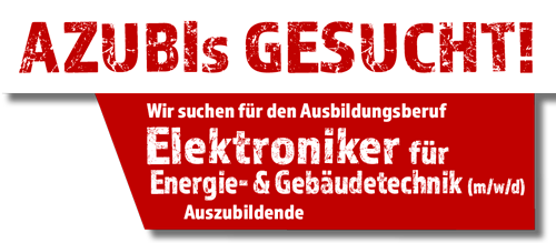 Azubi Elektroniker für Energie- und Gebäudetechnik (m/w/d)